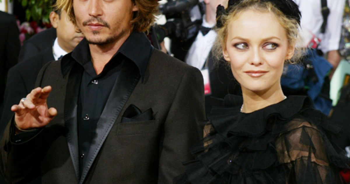 Джонни Депп и Ванесса Паради