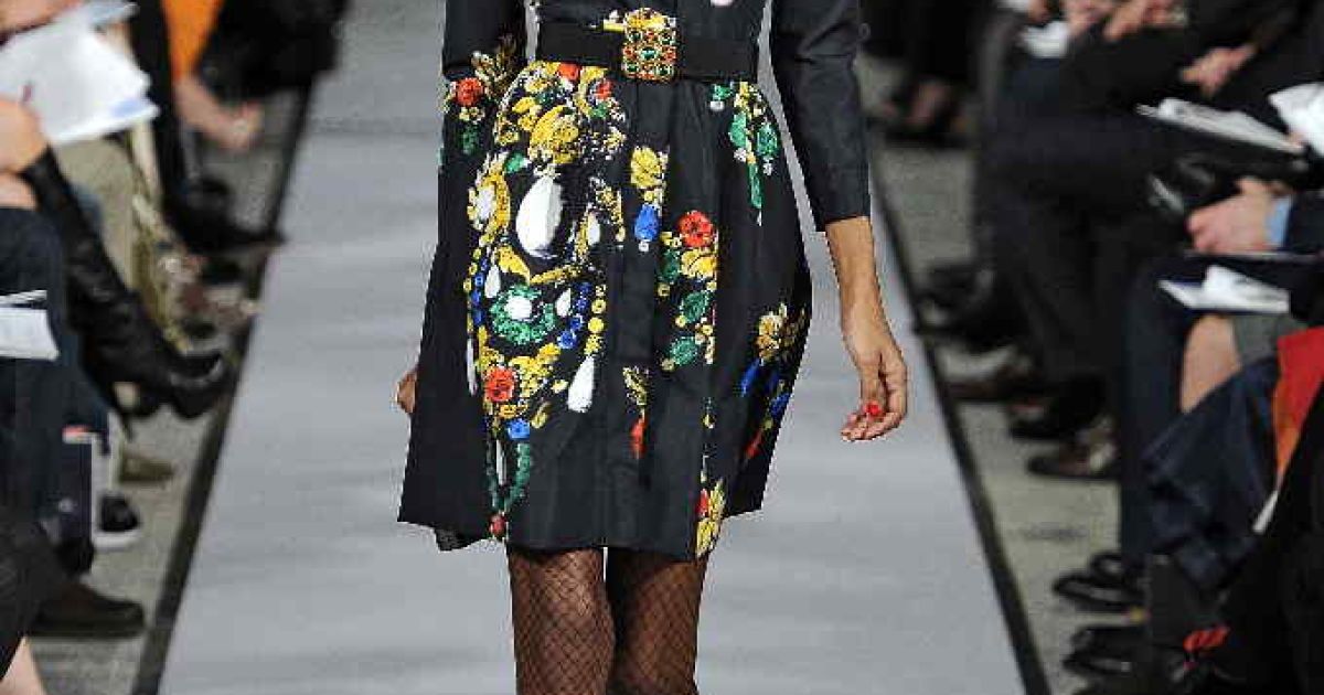 Oscar De La Renta прет-а-порте сезона осень-зима 2012-2013 / © East News