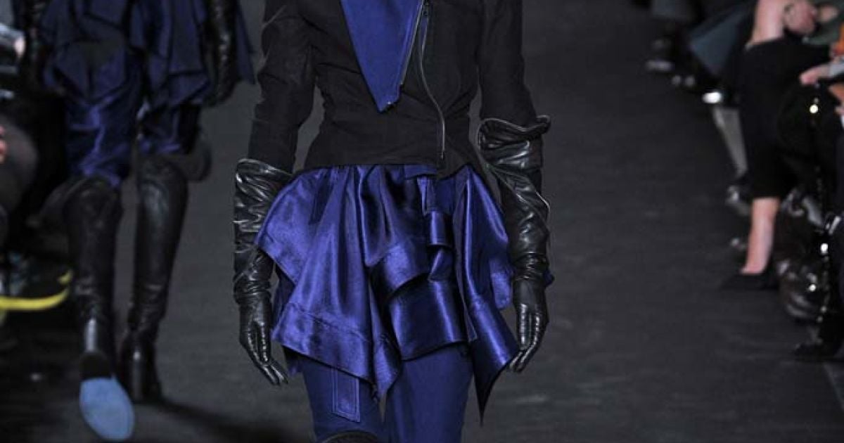 Ann Demeulemeester коллекция прет-а-порте сезона осень-зима 2012-2013