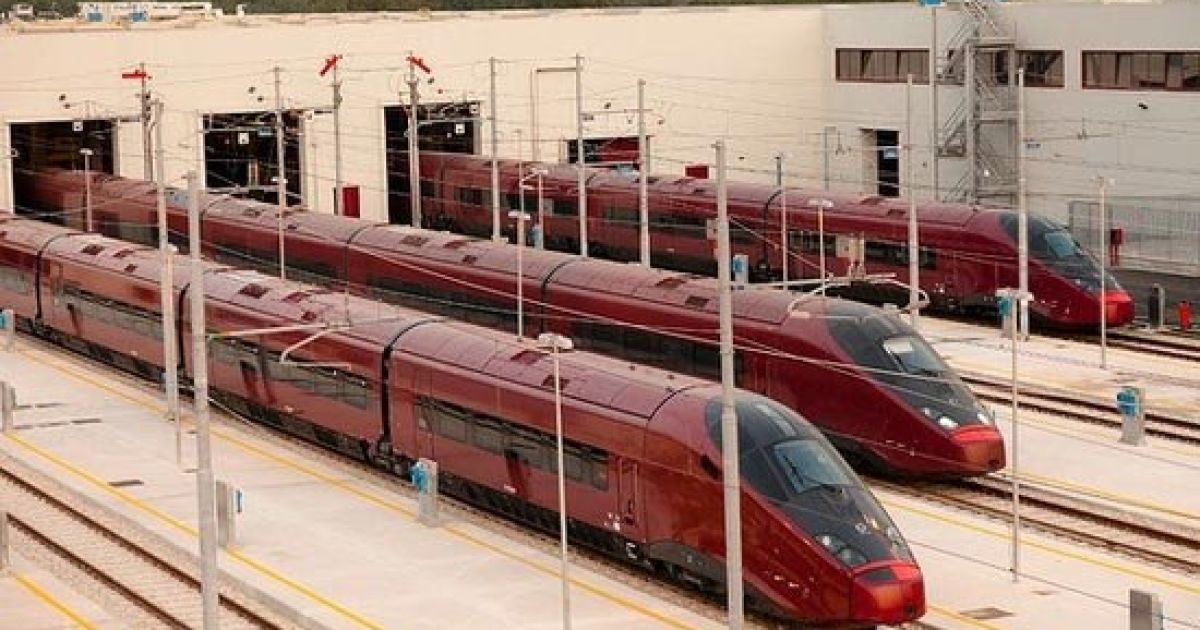 Из Италии в Германию пустят люксовые поезда Ferrari