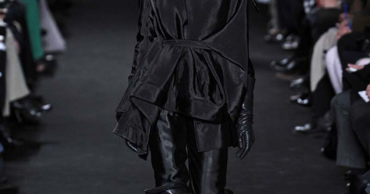 Ann Demeulemeester коллекция прет-а-порте сезона осень-зима 2012-2013