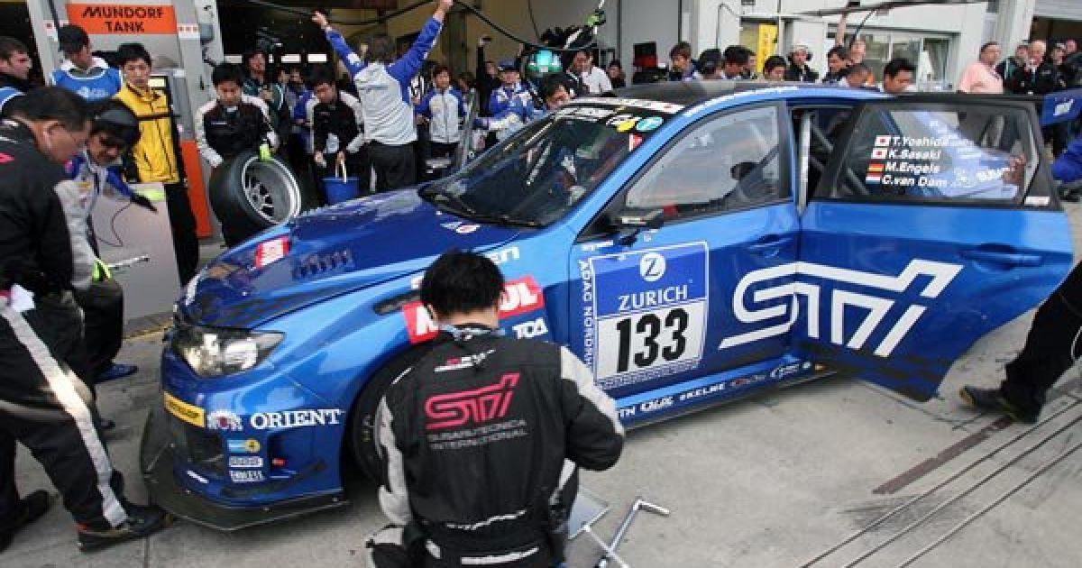 Subaru STI победила на 24-х часах Нюрбургринга _2