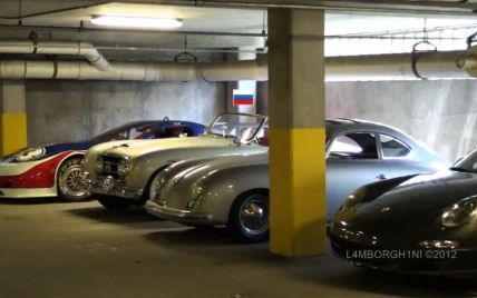 В Сети появилось видео из самого дорогого в мире гаража