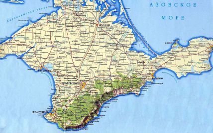 Названы самые опасные дороги Крыма