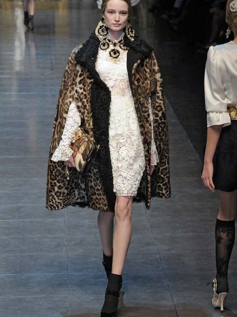 Dolce & Gabbana  коллекция прет-а-порте сезона осень-зима 2012-2013 / © East News