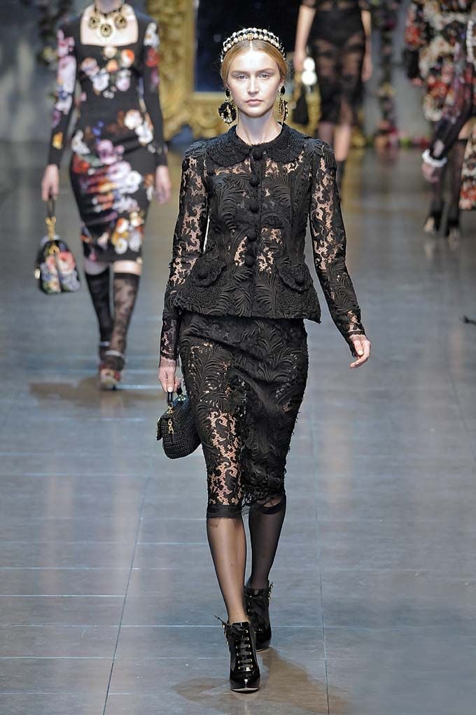 Барочная роскошь коллекции Dolce & Gabbana сезона осень-зима 2012