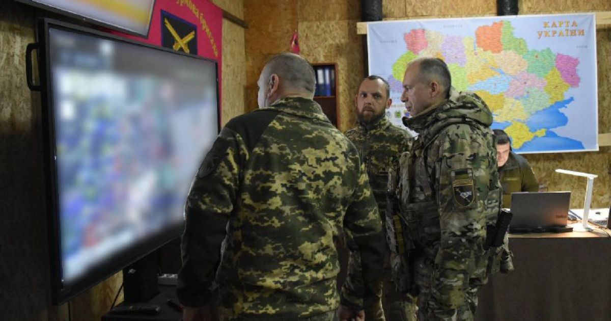 Олександр Сирський  з командирами бригад