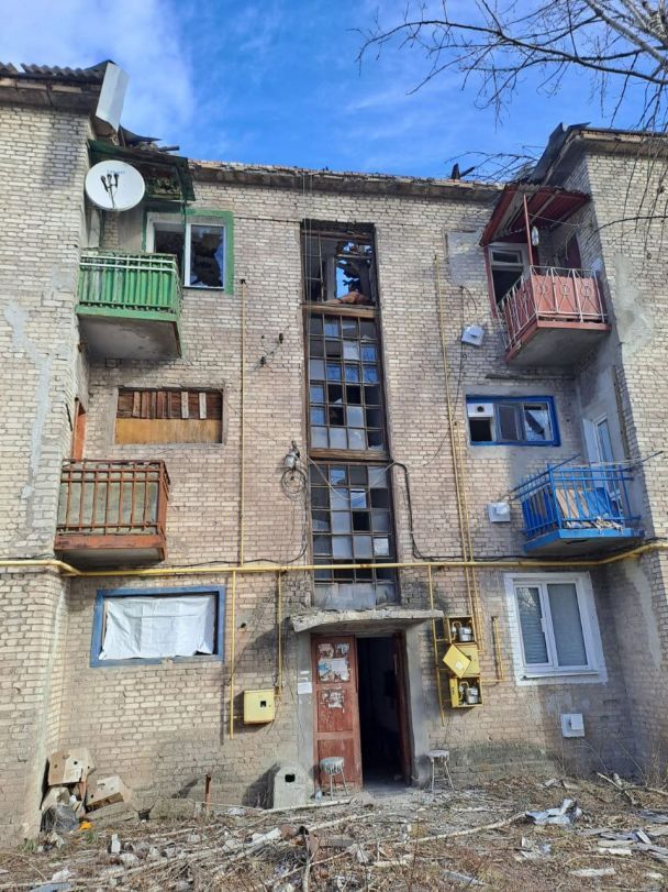 Наслідки обстрілу в Донецькій області / © Telegram начальника Донецької ОВА Вадима Філашкіна