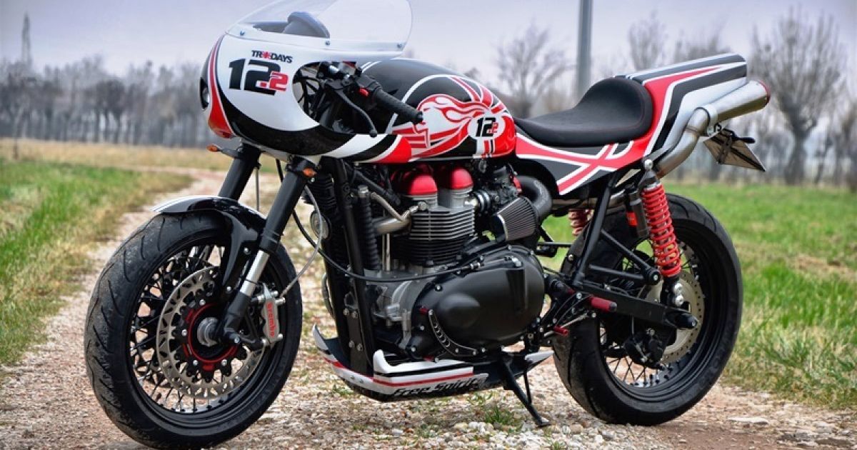 Итальянцы построили кастом на базе современного мотоцикла Triumph