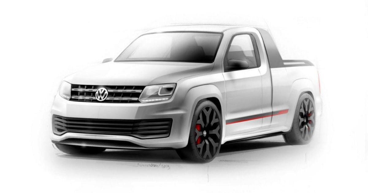 Volkswagen покажет спортивную версию пикапа Amarok