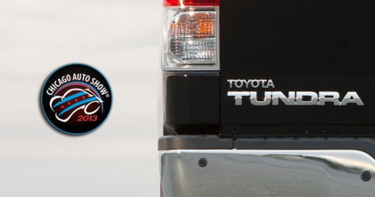 Toyota привезет в Чикаго обновленный пикап Tundra 2014