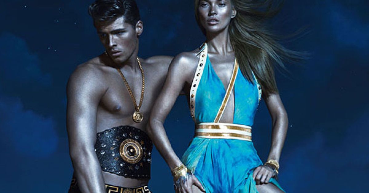 Кейт Мосс для Versace: новые кадры