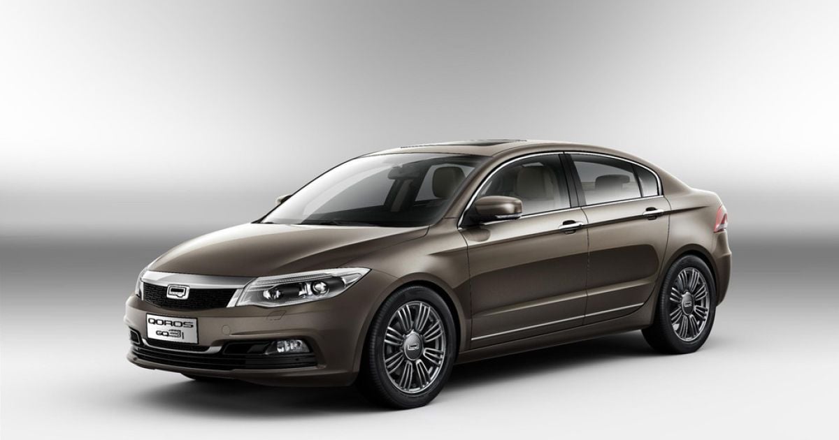Qoros продемонстрировал официальные фото своей первой модели