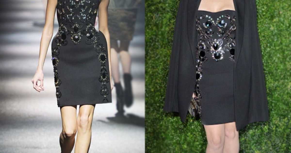 На ком лучше сидит наряд Lanvin сезона осень-зима 2012-2013?