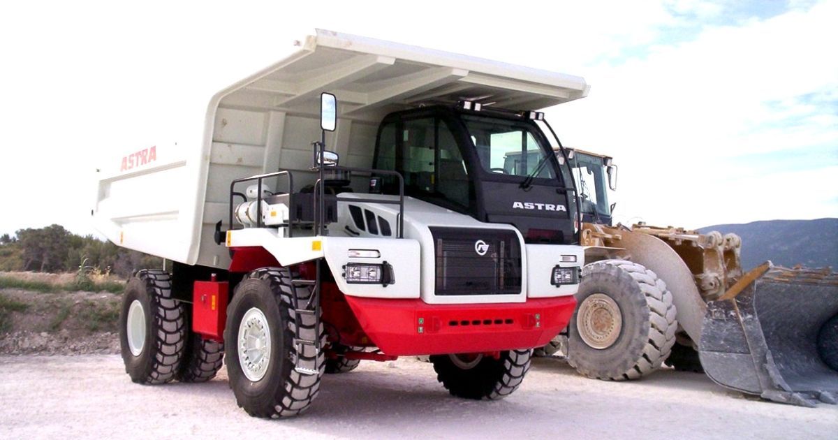 Iveco представила тяжелый карьерный самосвал Astra RD