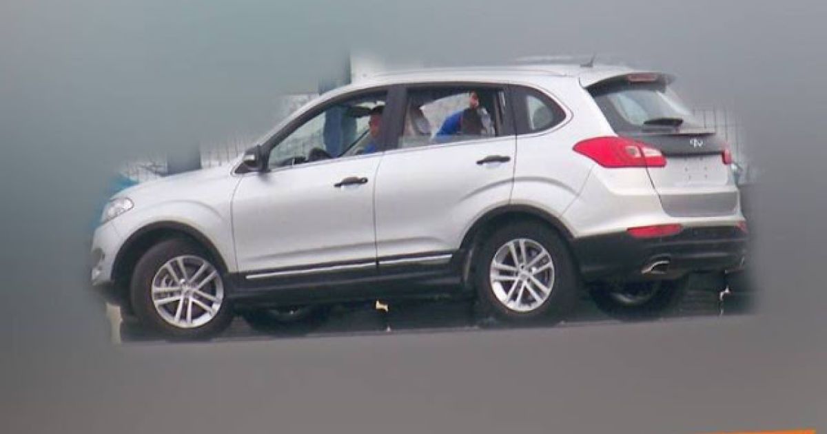 В Китае фотошпионы запечатлели преемника кроссовера Chery Tiggo