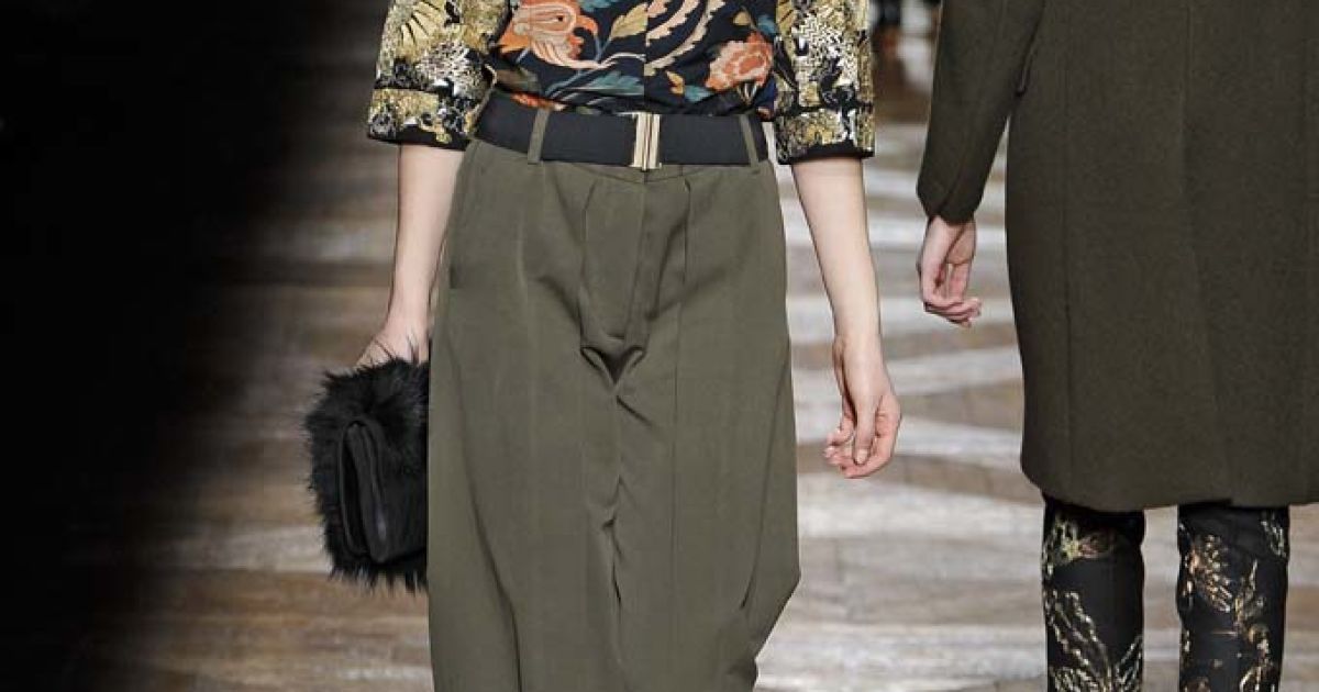 Dries van Noten прет-а-порте осень-зима 2012-2013