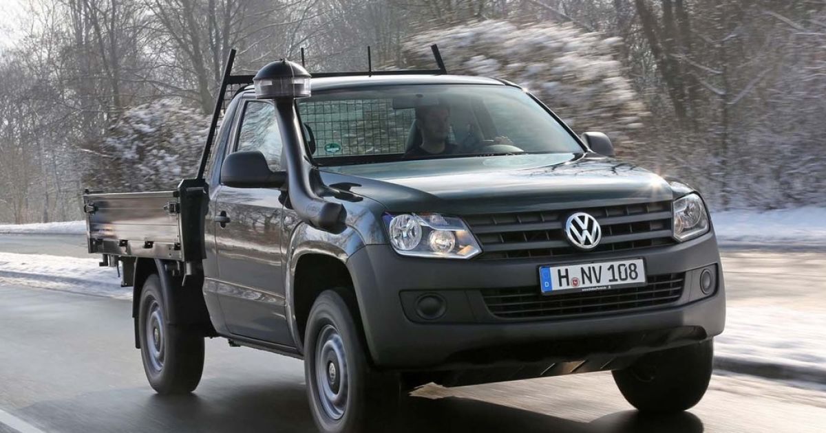 Volkswagen разработал оригинальную версию пикапа Amarok