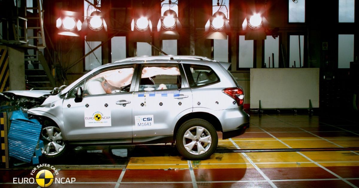 Новый Subaru Forester завоевал высшую оценку в краш-тестах Euro NCAP (Видео)