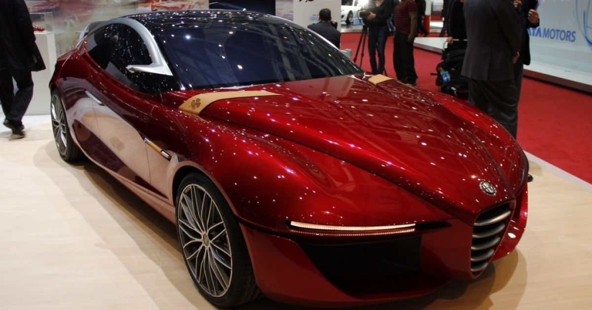 Студенты разработали концепт Alfa Romeo Gloria
