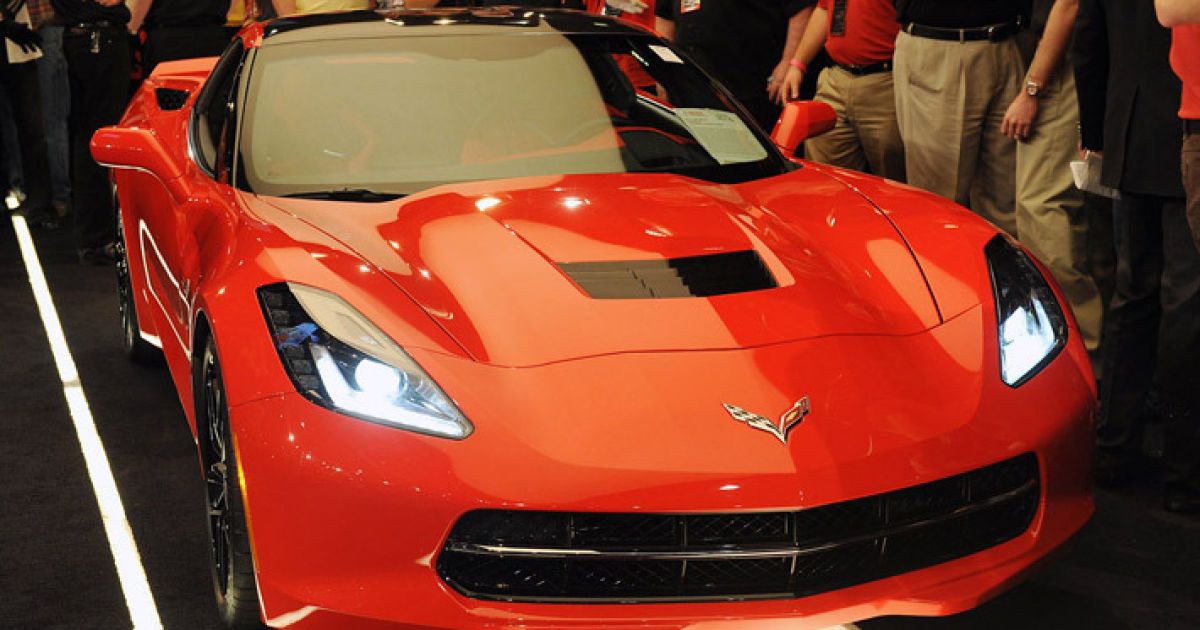 Новый Chevrolet Corvette продали за 1,1 млн долларов