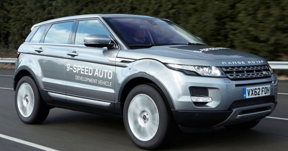 В Женеве дебютирует Range Rover Evoque c 9-ступенчатым "автоматом"