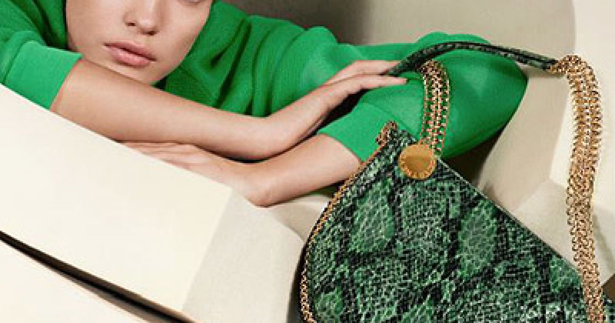 Наталья Водянова в рекламе весенней коллекции Stella McCartney