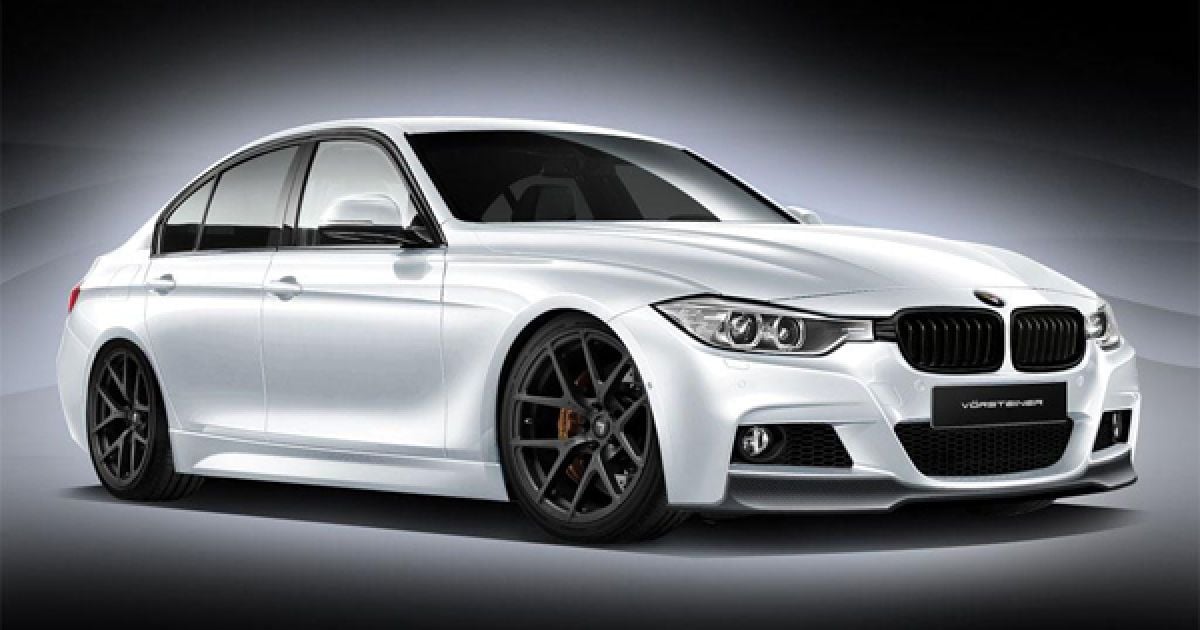 Ателье Vorsteiner продемонстрировало тюнинг-пакет для BMW 3-Series