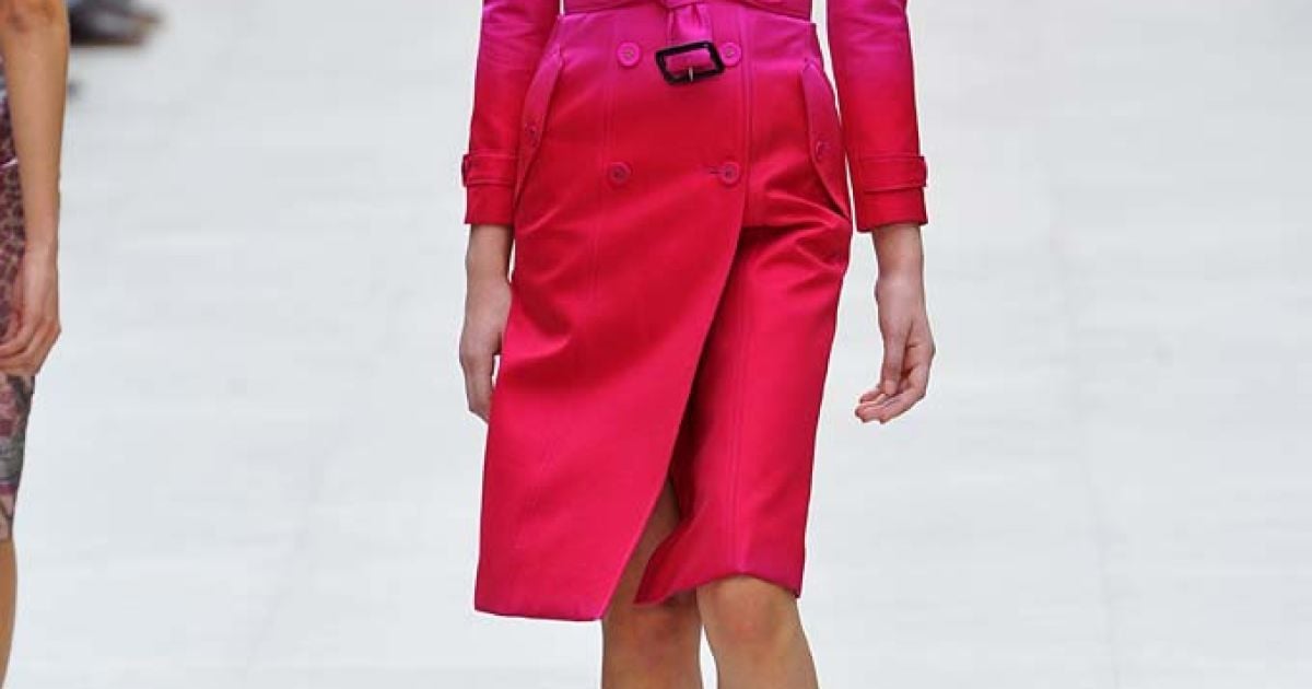 Коллекция Burberry прет-а-порте сезона весна-лето 2013