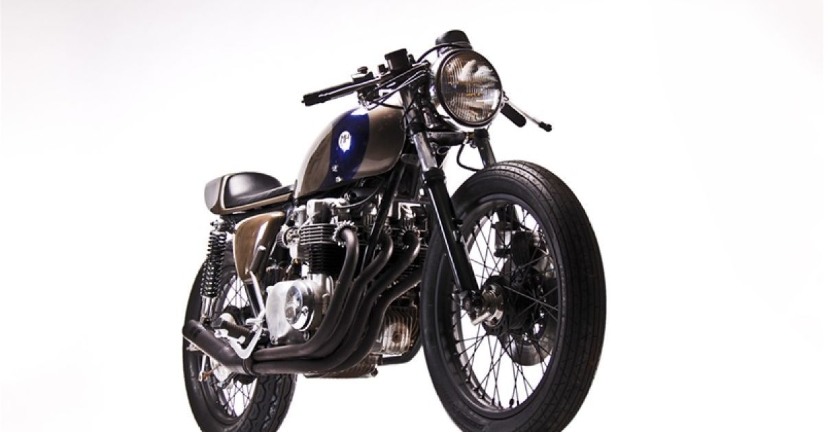 Американские кастомайзеры построили кафе рейсер Honda CB550