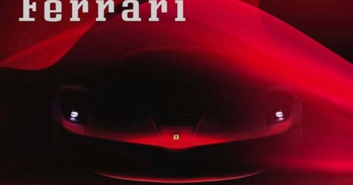 Ferrari опубликовала первые изображения преемника Enzo