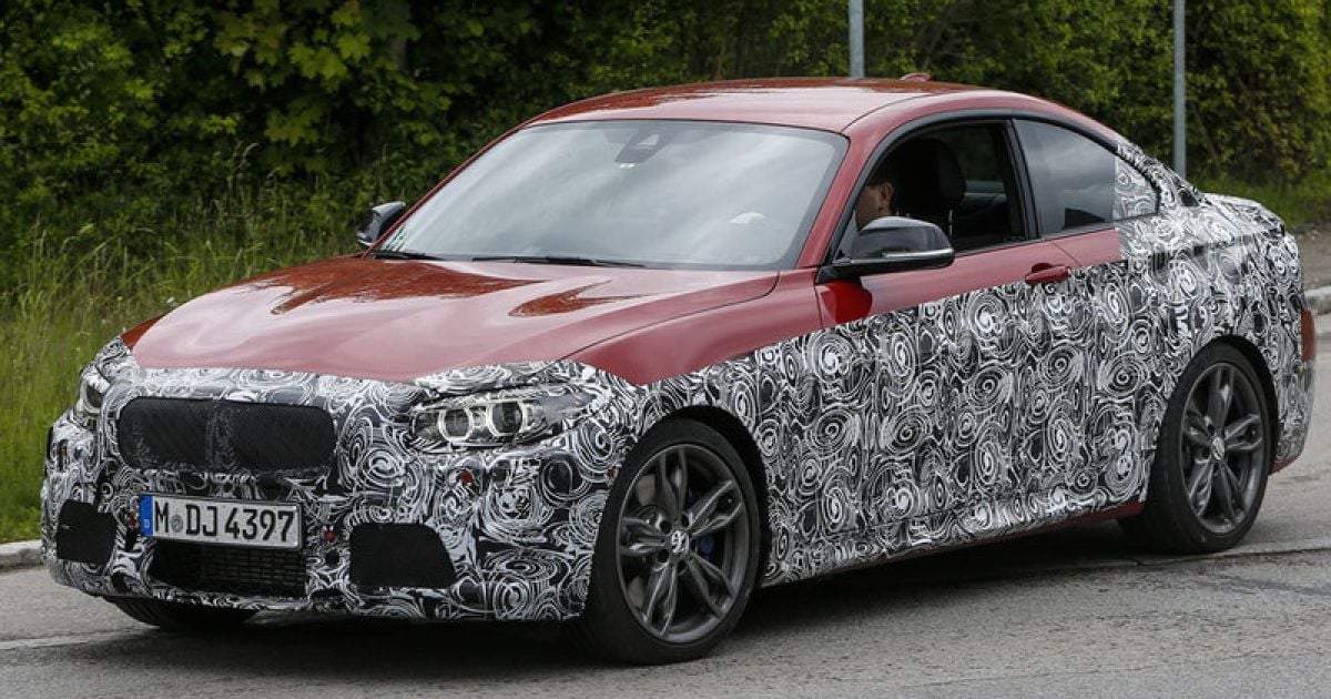 Фотошпионы засекли прототип купе BMW 2-й серии