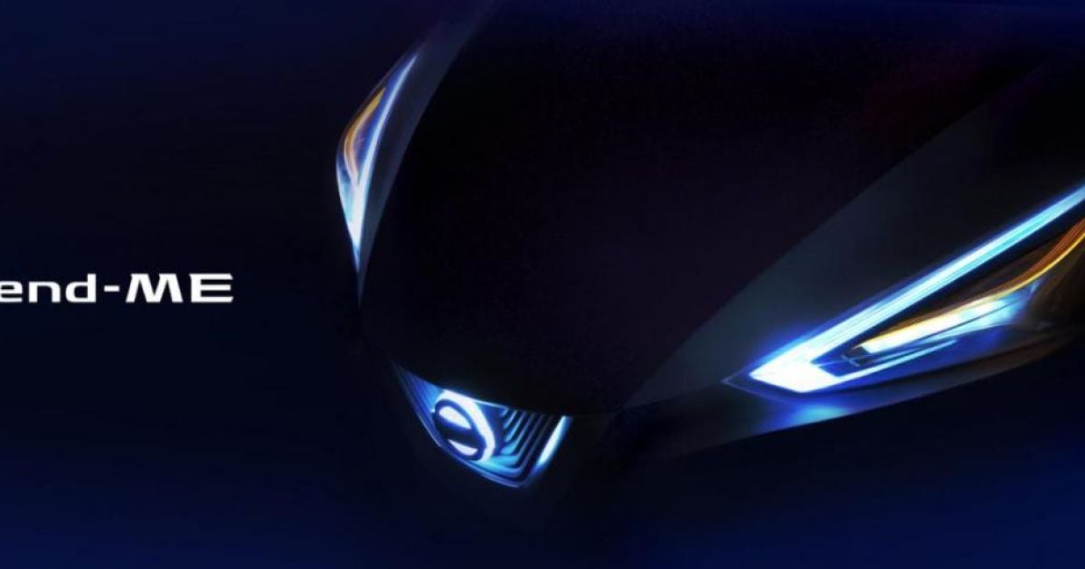Nissan показала тизер нового концепта Friend-Me