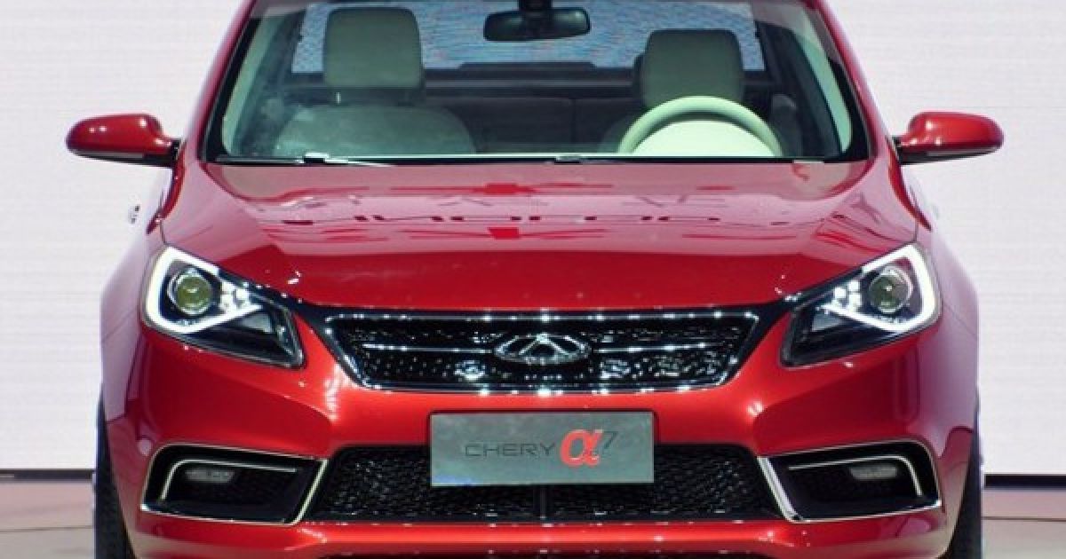 Chery рассекретила концептуальный седан