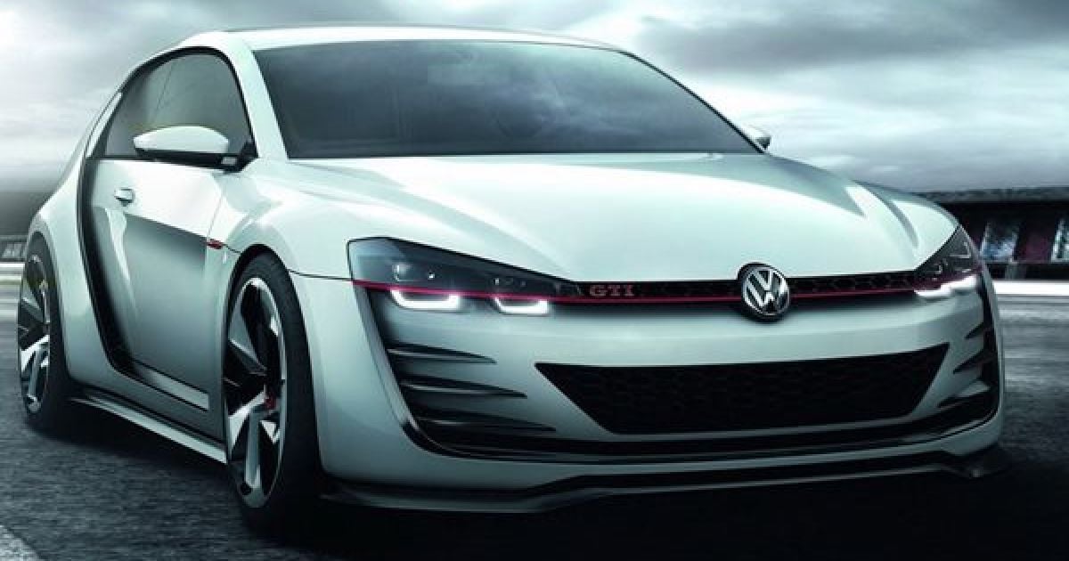 Volkswagen поделился изображениями нового концепта Golf GTI