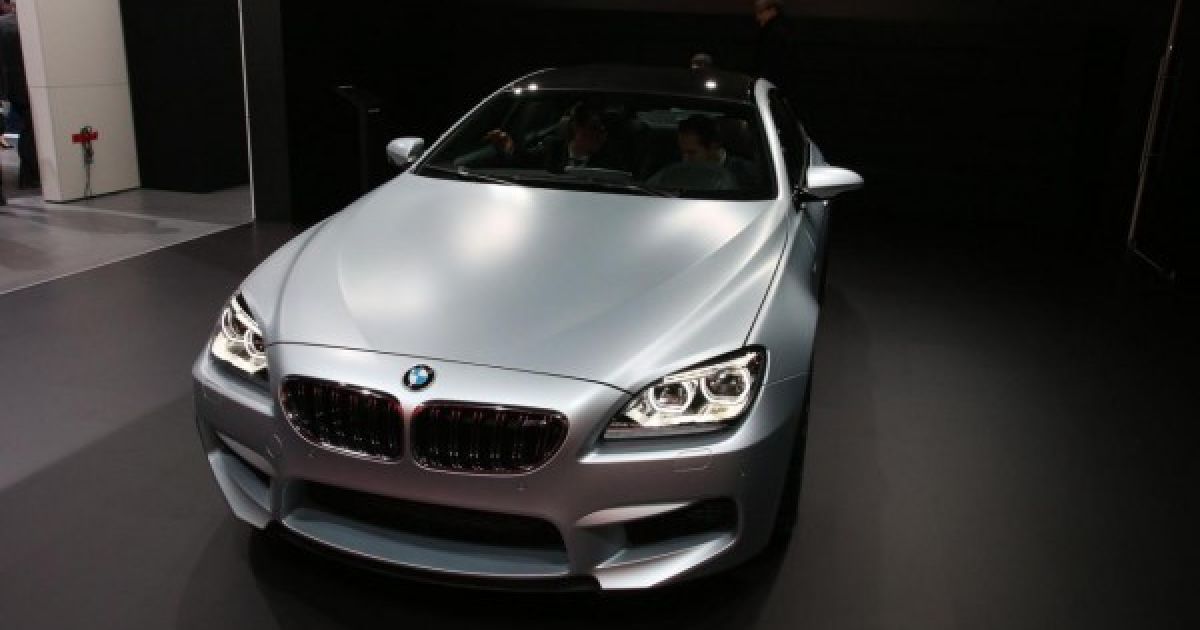 BMW привезла в Детройт новый M6 Gran Coupe
