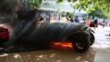 Пожар уничтожил редкий Bentley