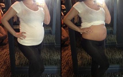Ким Кардашьян доказала, что действительно беременна