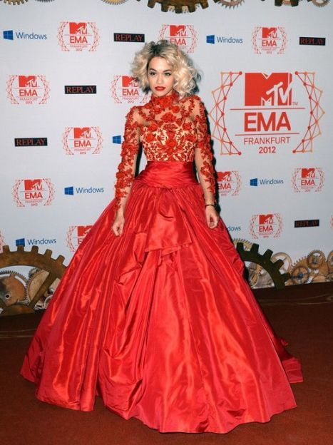 Рита Ора на церемонии MTV EMA / © EPA/UPG