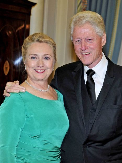 Билл и Хиллари Клинтон - 8 место / © EPA/UPG