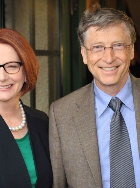 Мелинда и Билл Гейтс - 2 место / © East News