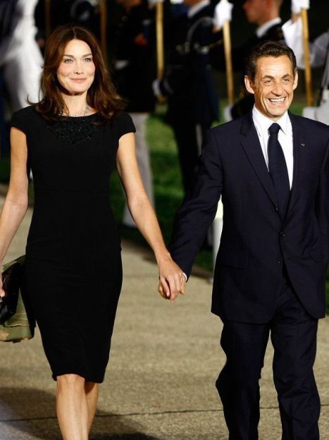 Карла Бруни и Николя Саркози / © EPA/UPG