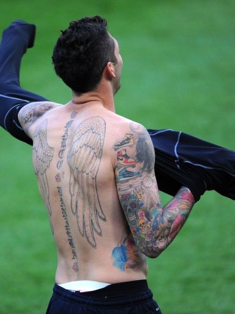 Звезды Мирового футбола, у которых отсутствуют татуировки