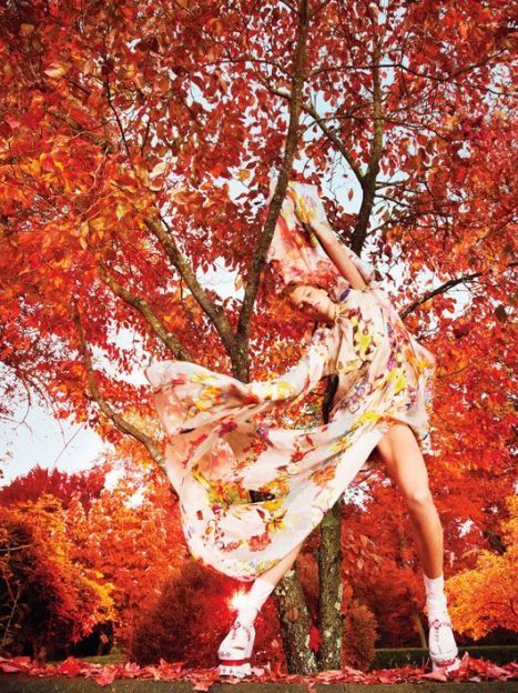 Обнаженная Дарья Вербова для Vogue (10 фото)