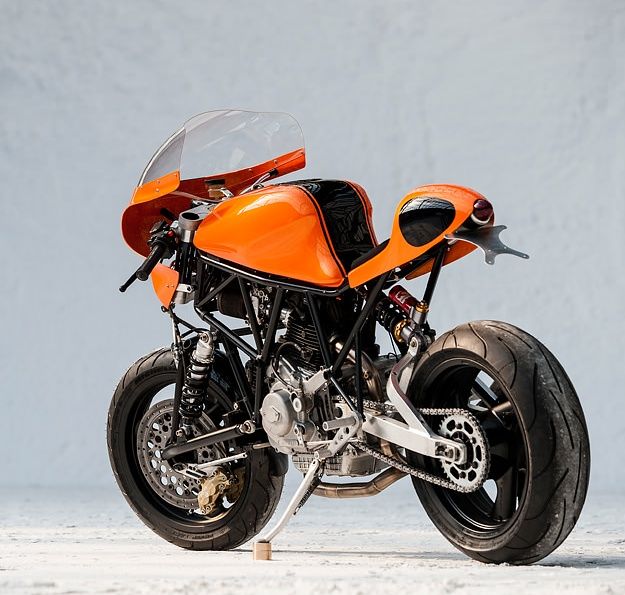 Бельгийский кастомайзер представил Ducati TT3 Difazio — Новости