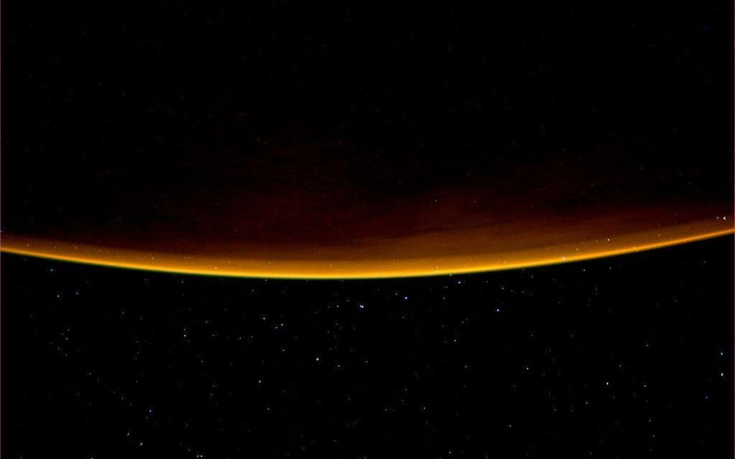 Атмосферне сяйво / © André Kuipers/ESA/NASA
