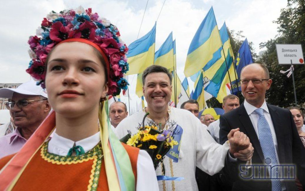 Україна відзначила 21-у річницю Незалежності / © УНІАН