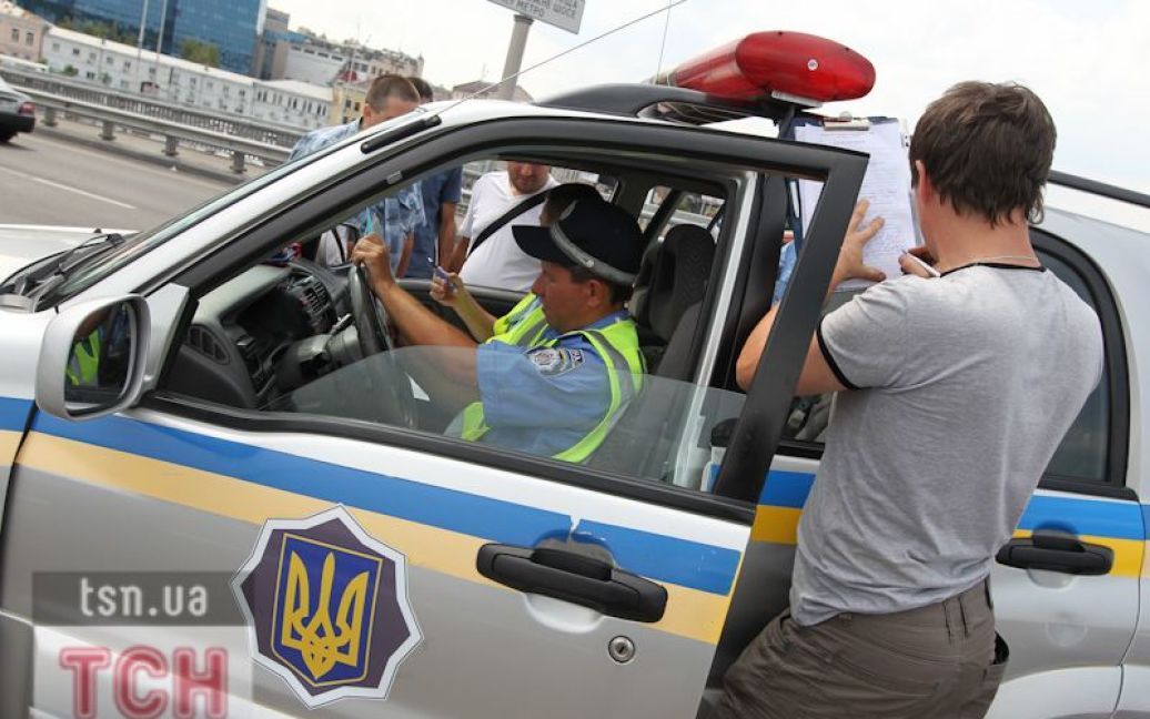 Винною у ДТП очевидці називають водія "Тойоти" / © Євген Малолєтка/ТСН.ua