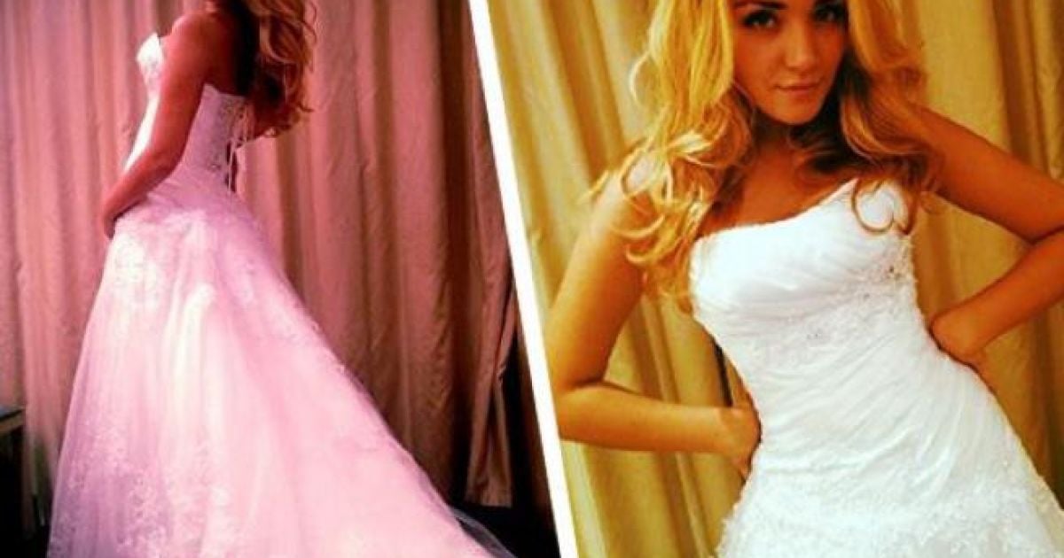 Очаровательная Виктория интригует снимком в свадебном платье