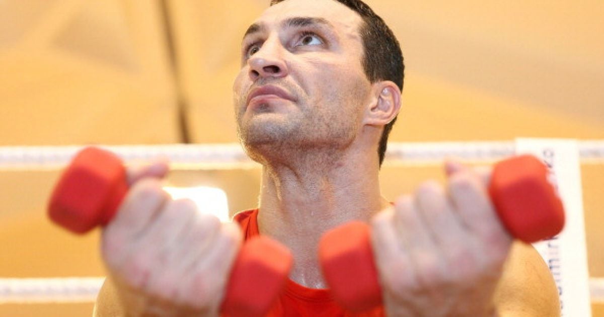 Кличко тренується заради всього лише одного моменту в рингу